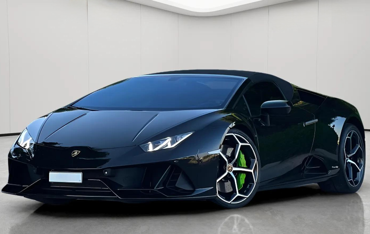 Lamborghini Huracán EVO Spider rental Dubai