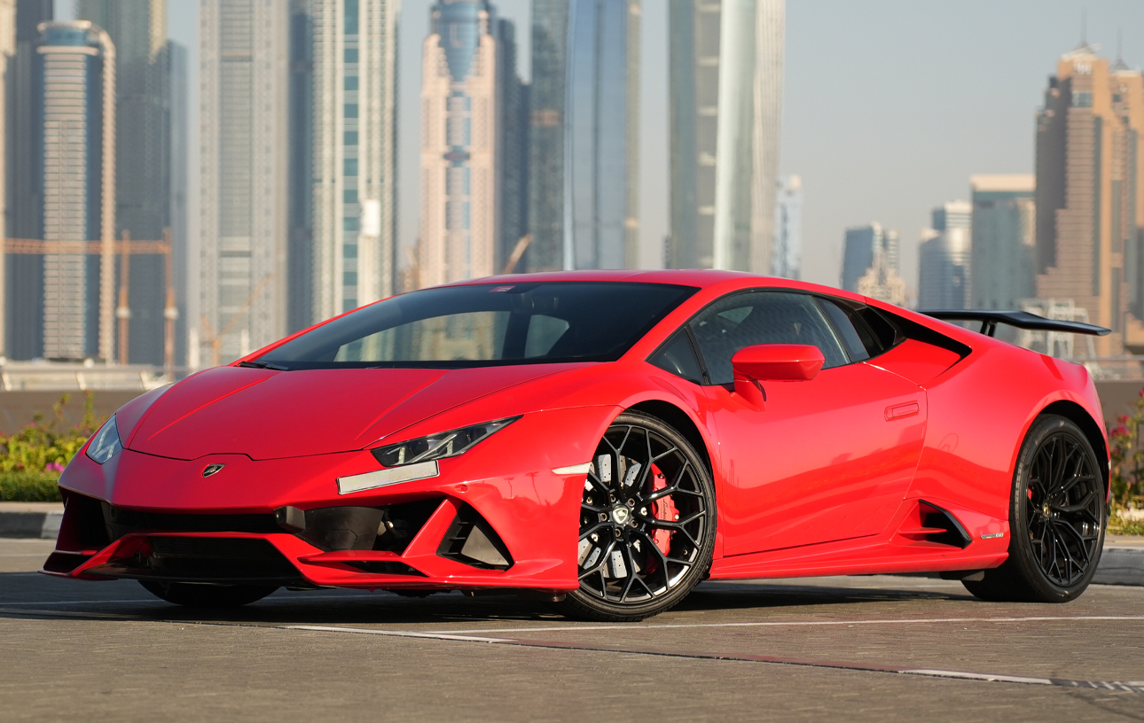 Lamborghini Huracán EVO Coupe rental Dubai