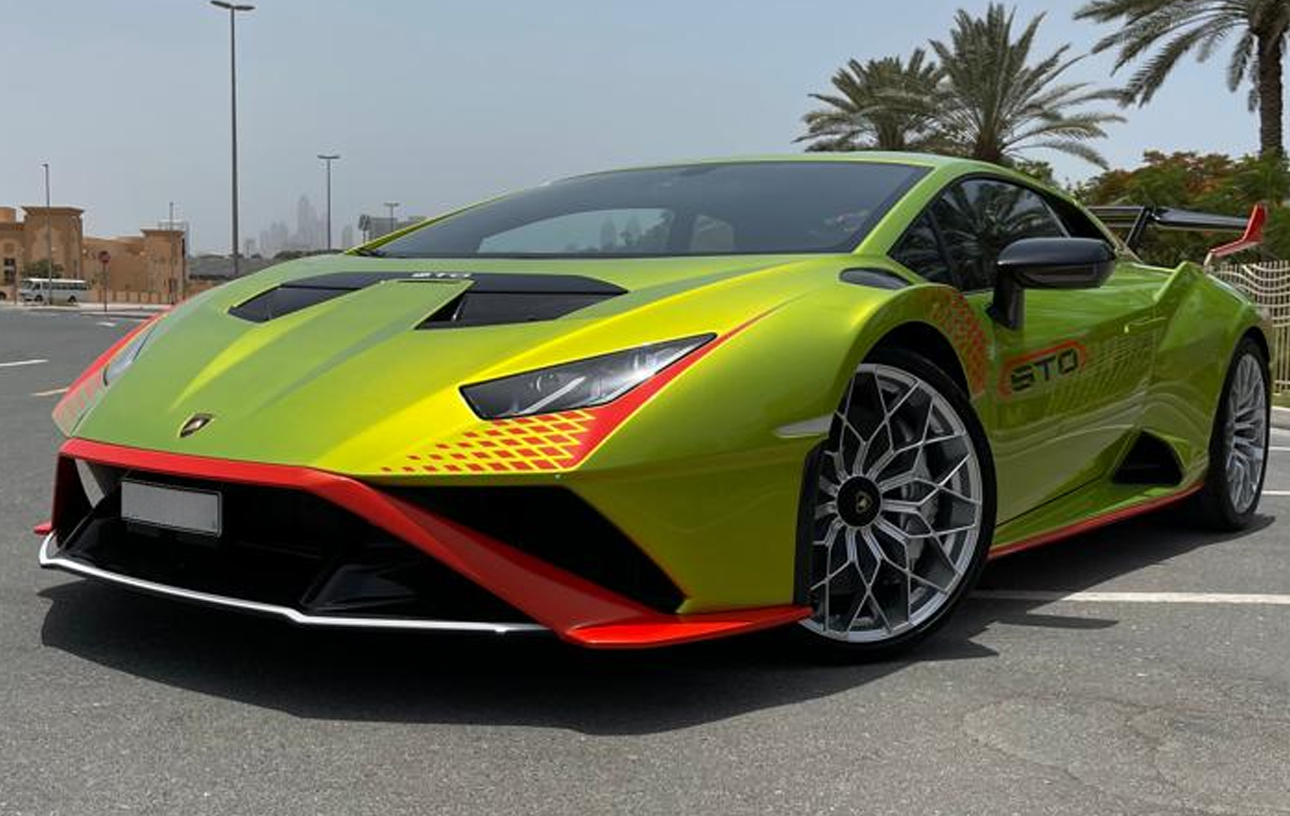 Lamborghini Huracán STO rental Dubai